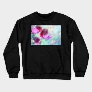 Rainbow Sweet Peas Crewneck Sweatshirt